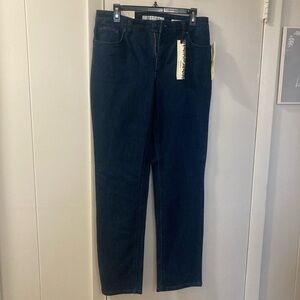 Jones New York Classic Blue Straight Leg Denim